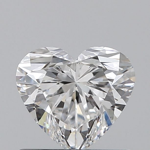 0.6 carat E-SI1 Natūralus Heart Deimantas (1)