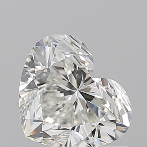 1.02 carat I-VVS2 Natūralus Heart Deimantas (1)