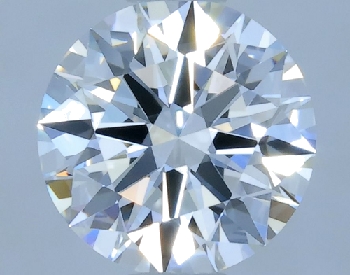 0.58 carat F-VVS1 Excellent cut Natūralus Round Deimantas (1)