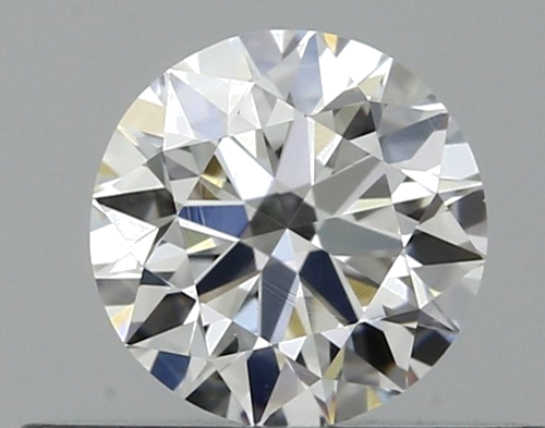0.31 carat F-VVS1 Excellent cut Natūralus Round Deimantas (1)