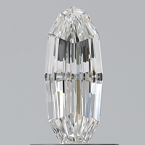 0.56 carat F-VVS2 Natūralus Oval Deimantas (1)