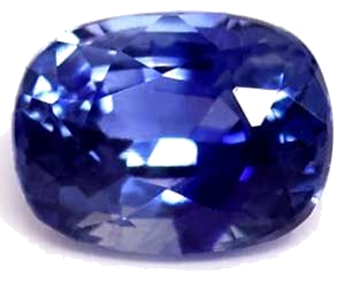 0.69 carat BLUE Cushion Safyras (1)