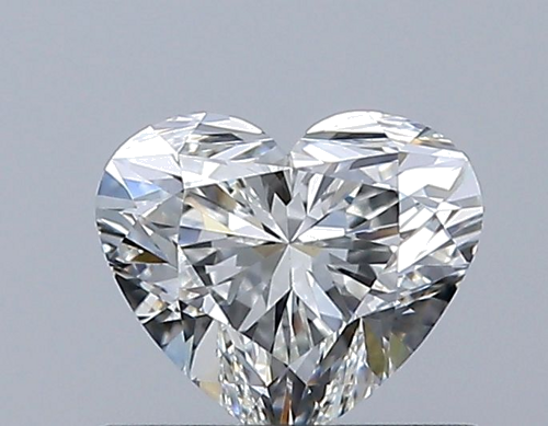 0.55 carat I-VS2 Natūralus Heart Deimantas (1)