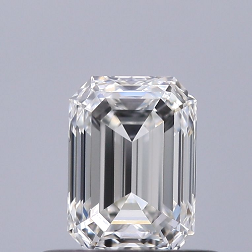 0.51 carat F-VVS1 Natūralus Emerald Deimantas (1)