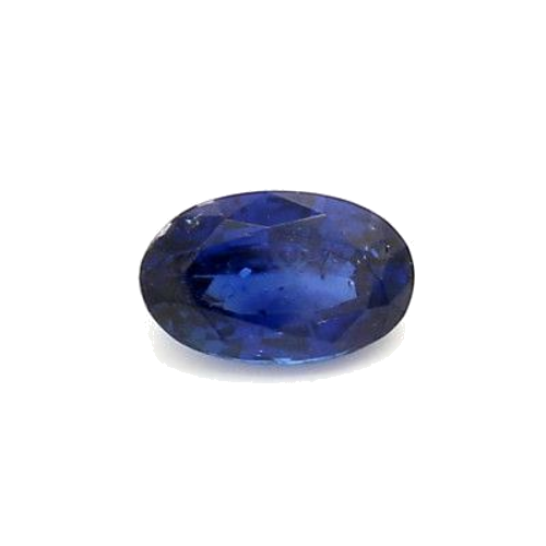 0.73 carat BLUE BRILLIANTSTEP cut Oval Safyras (1)