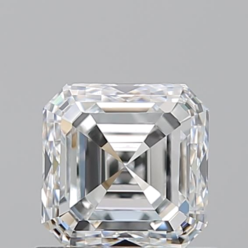 1.01 carat F-VS1 Natūralus Asscher Deimantas (1)