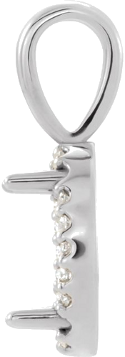 Pakabukas „Oval 4-Prong Halo-Style Cabochon“ 585 Baltojo Aukso Oval 7mm x 5mm (2)