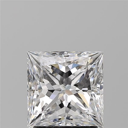 2.02 carat D-VS2 Natūralus Princess Deimantas (1)