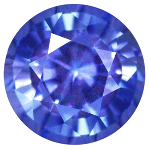 0.68 carat BLUE Round Safyras (1)