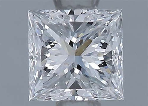 0.5 carat D-VS1 Natūralus Princess Deimantas (1)