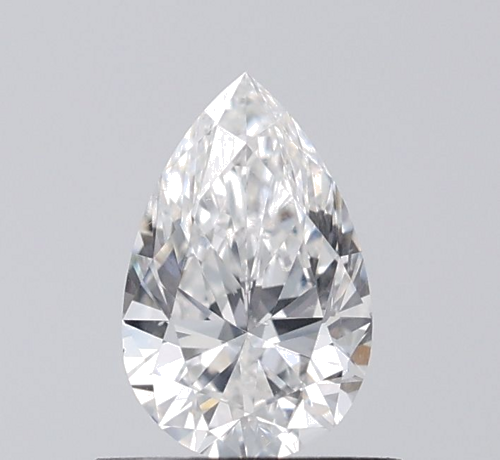 0.5 carat F-SI1 Natūralus Pear Deimantas (1)