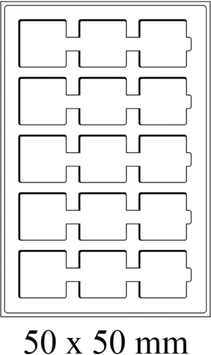 Korpusi CARGO TAB Large- zils (10)