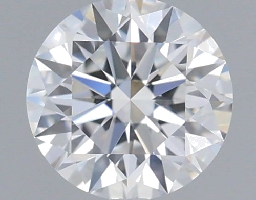 0.5 carat E-VVS2 Excellent cut Natūralus Round Deimantas (1)