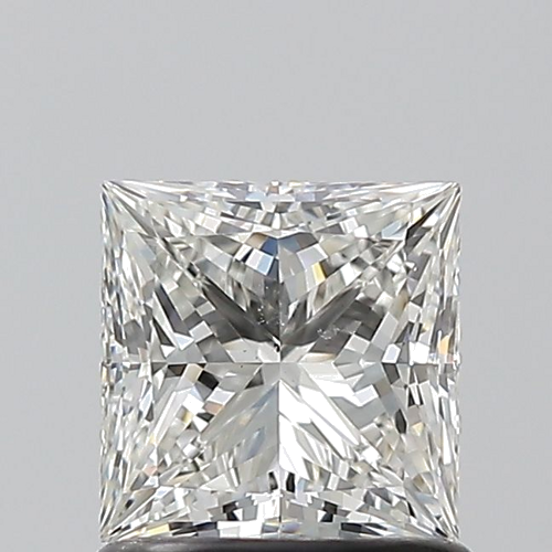 1.01 carat I-SI1 Natūralus Princess Deimantas (1)