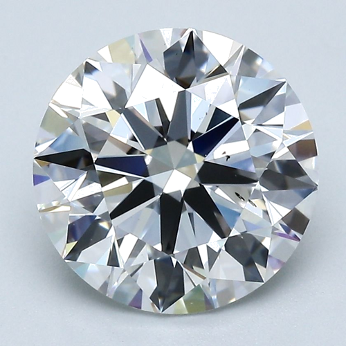 3.3 carat F-VS2 Excellent cut Natūralus Round Deimantas (1)