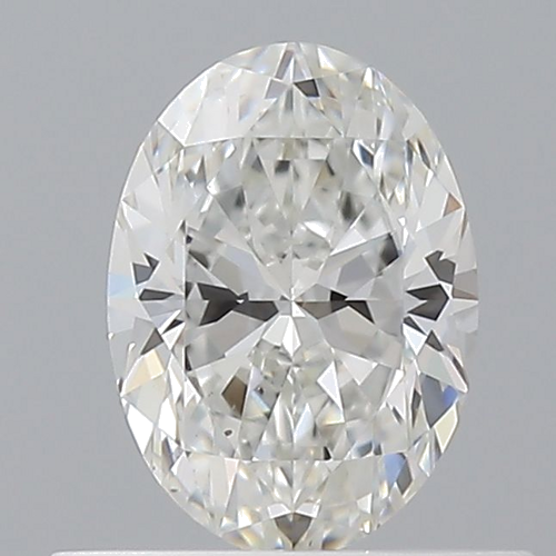 0.5 carat G-VS2 Natūralus Oval Deimantas (1)