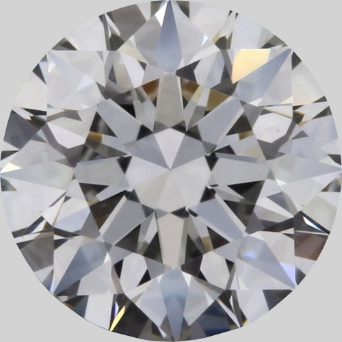 0.37 carat F-VS2 Excellent cut Natūralus Round Deimantas (1)