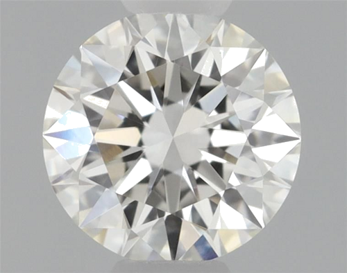 0.37 carat H-VVS1 Excellent cut Natūralus Round Deimantas (1)