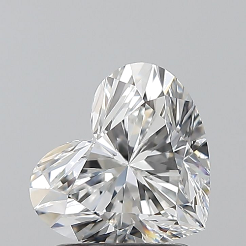1.5 carat F-VS1 Natūralus Heart Deimantas (1)