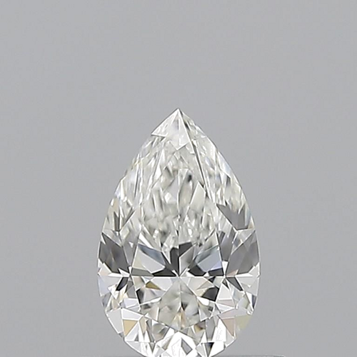 0.5 carat H-VS1 Natūralus Pear Deimantas (1)