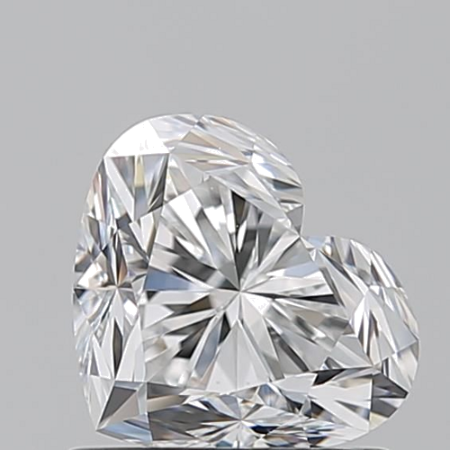 1.01 carat E-VS1 Natūralus Heart Deimantas (1)