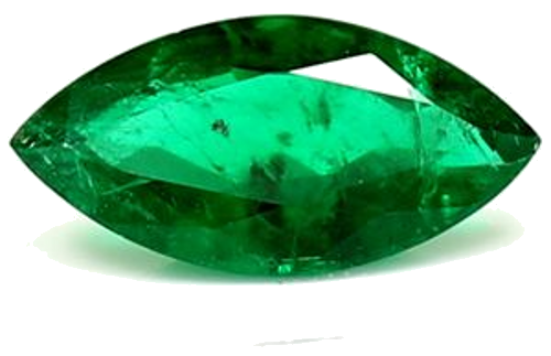 0.49 carat GREEN Marquise Smaragdas (1)