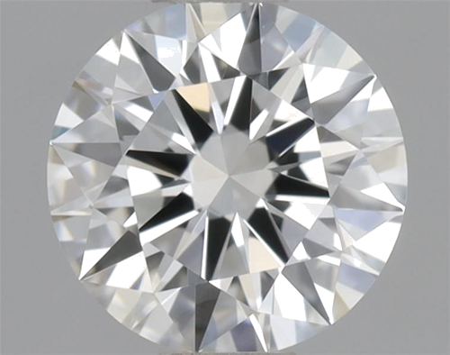 0.43 carat F-VVS1 Excellent cut Natūralus Round Deimantas (1)