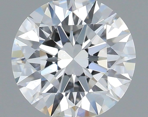0.63 carat F-VVS2 Excellent cut Natūralus Round Deimantas (1)