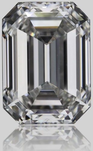0.7 carat F-VVS2 Natūralus Emerald Deimantas (1)