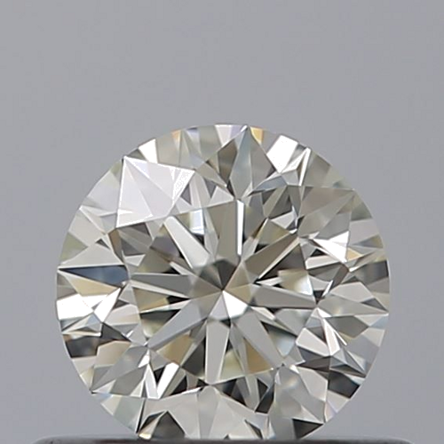 0.42 carat J-VVS2 Excellent cut Natūralus Round Deimantas (1)