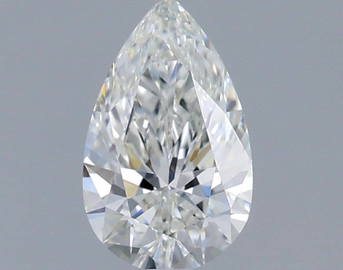 0.78 carat H-VVS1 Natūralus Pear Deimantas (1)