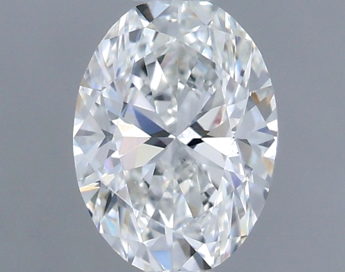 0.45 carat F-VS1 Natūralus Oval Deimantas (1)