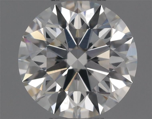 0.41 carat H-VVS2 Excellent cut Natūralus Round Deimantas (1)