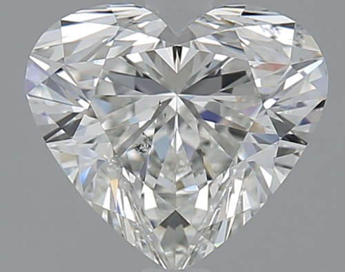 1.54 carat I-SI1 Natūralus Heart Deimantas (1)