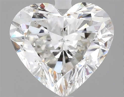 1.61 carat G-SI2 Natūralus Heart Deimantas (1)