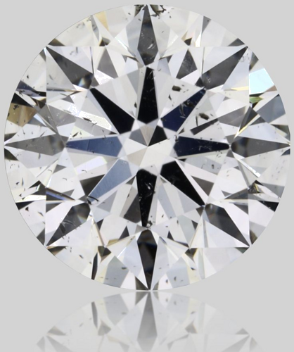 1.01 carat G-SI2 Excellent cut Natūralus Round Deimantas (1)