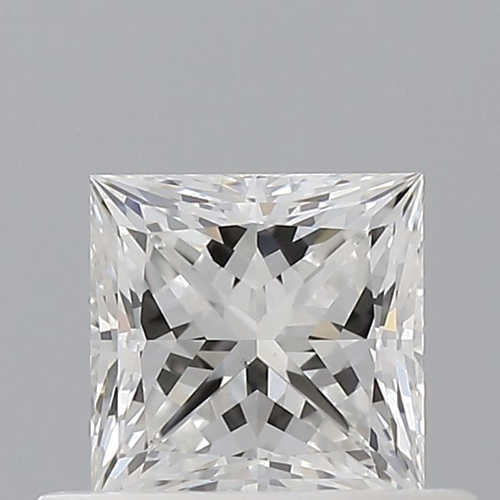 0.54 carat F-VS2 Natūralus Princess Deimantas (1)