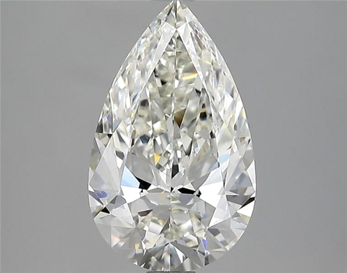 2.01 carat H-VS2 Natūralus Pear Deimantas (1)