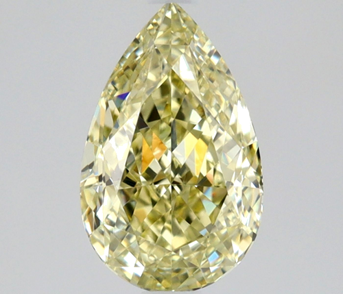 0.79 carat Fancy Brownish Greenish Yellow-VVS2 Natūralus Pear Deimantas (1)