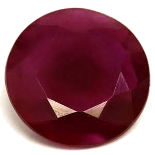 1.74 carat RED Round Rubinas (1)