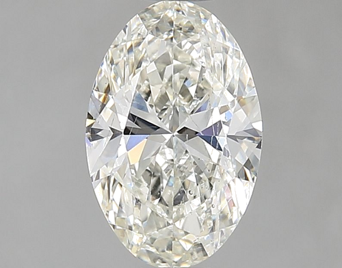 0.9 carat J-SI2 Natūralus Oval Deimantas (1)