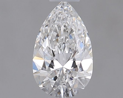 0.31 carat E-VVS1 Natūralus Pear Deimantas (1)