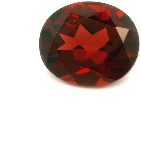 5.66 carat RED Oval Garnet (1)