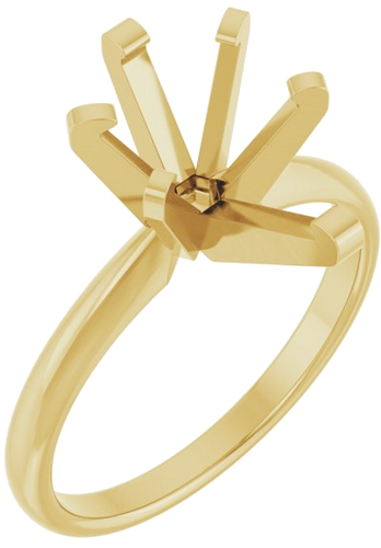 Sužadėtuvių Žiedas „Solitaire“ 14k yellow gold Pear 11.5mm x 7mm (1)