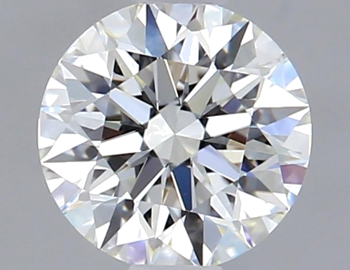 0.53 carat H-VVS2 Excellent cut Natūralus Round Deimantas (1)