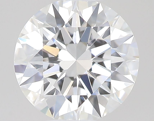 0.44 carat F-VVS2 Excellent cut Natūralus Round Deimantas (1)