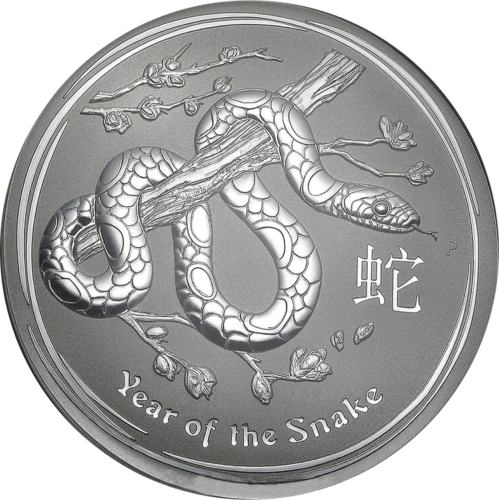 1 kg Year of the Snake 2013 Australia silver coin (1)