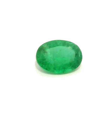 0.67 carat GREEN Oval Smaragdas (1)