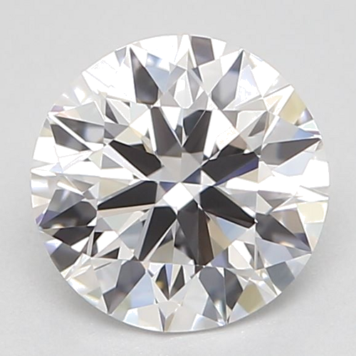 0.66 carat D-VVS1 Excellent cut Natūralus Round Deimantas (1)