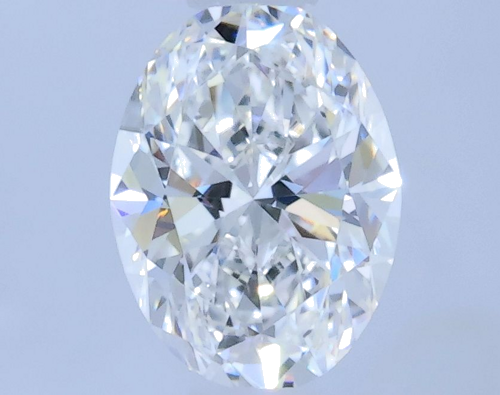 0.59 carat E-VVS1 Natūralus Oval Deimantas (1)